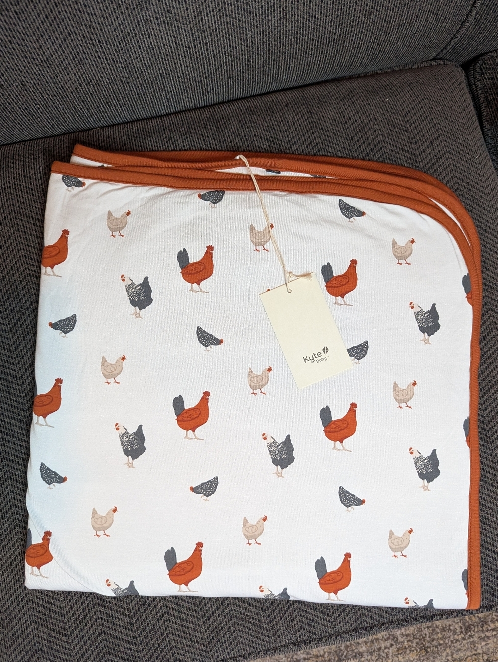 Kyte Baby Chicken Blanket Baby Size NWT